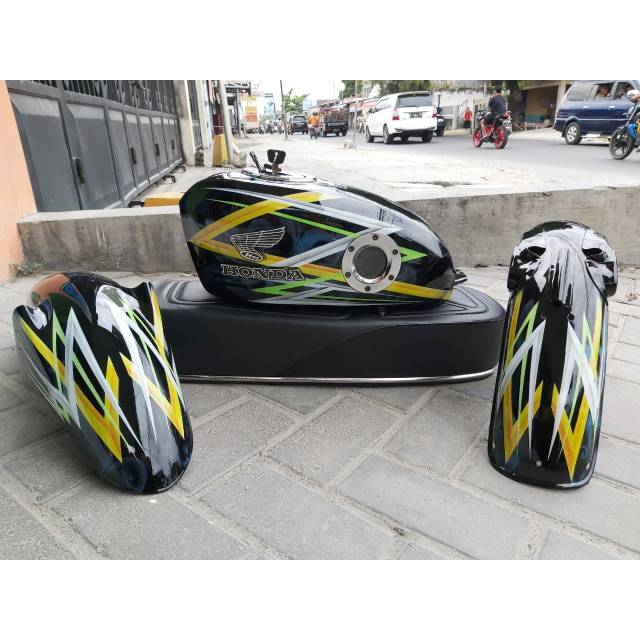 BODY SET CB BAHAN DRUM AIRBRUSH GLATIK