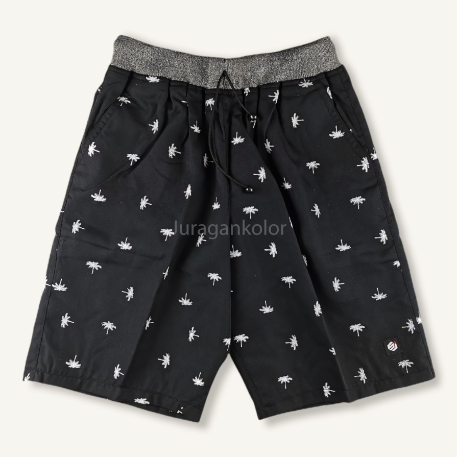 Celana Pendek Pria Dewasa Motif Chino Short Pants Rib Kekinian