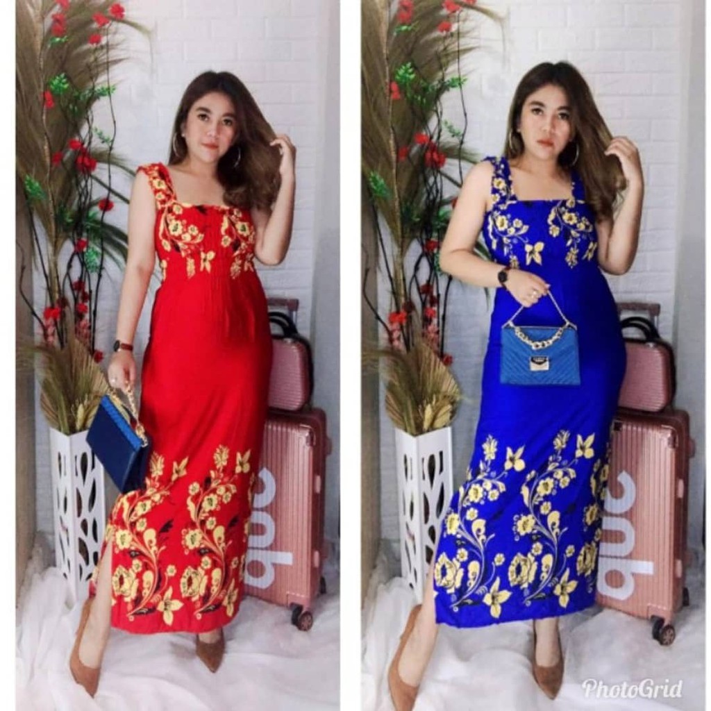 Daster Manohara Kerut / Daster Panjang Kerut / Longdress Murah / DASTER KERUT PANJANG
