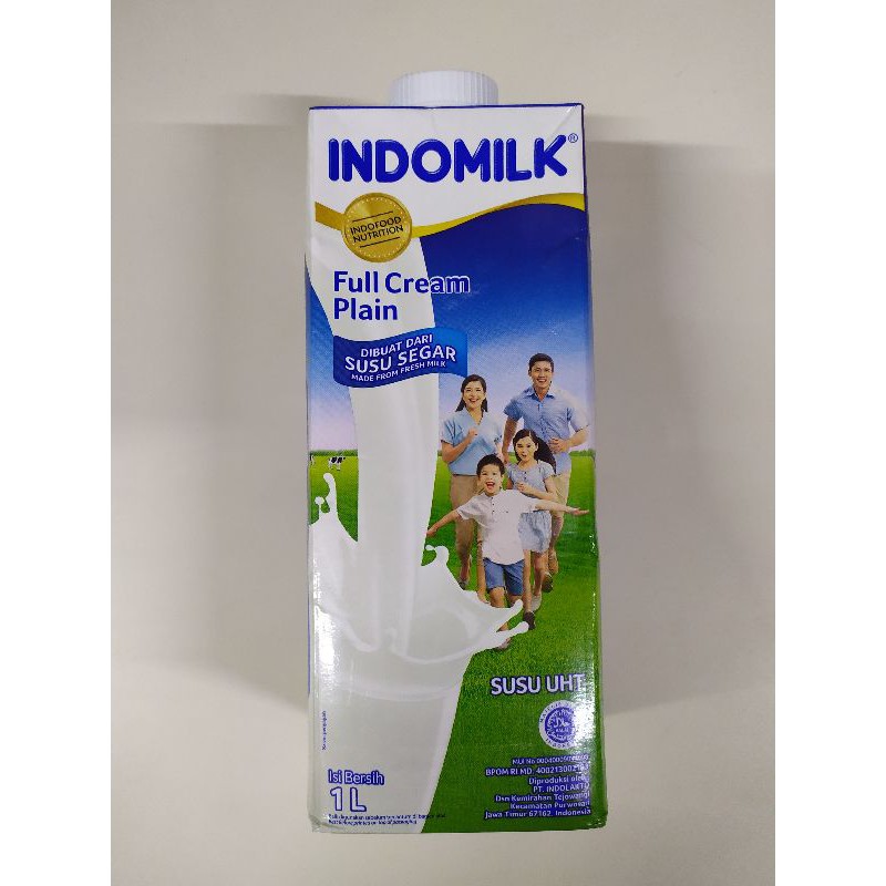 

INDOMILK UHT FULL CREAM 1liter