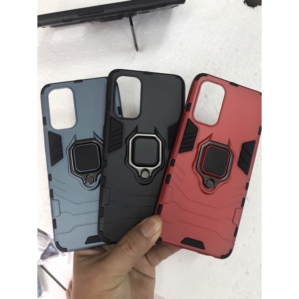 Case OPPO RENO 6 4G Hardcase Case Armor magnetic + Ring standing