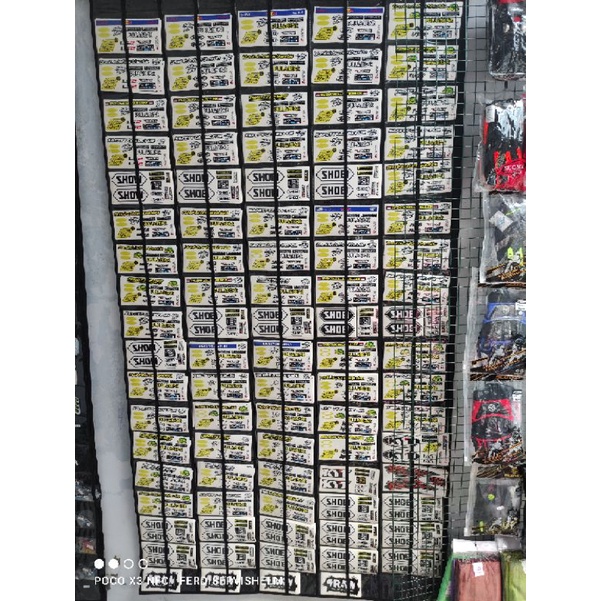 Sticker Kyt Tt Course Terbaru Stiker Visor KYT Helmet | THM