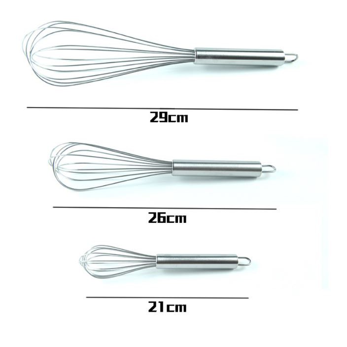 Ballon Whisk Stainless Kocokan Telur Stainless steel 29 cm whisker Pengocok Telur