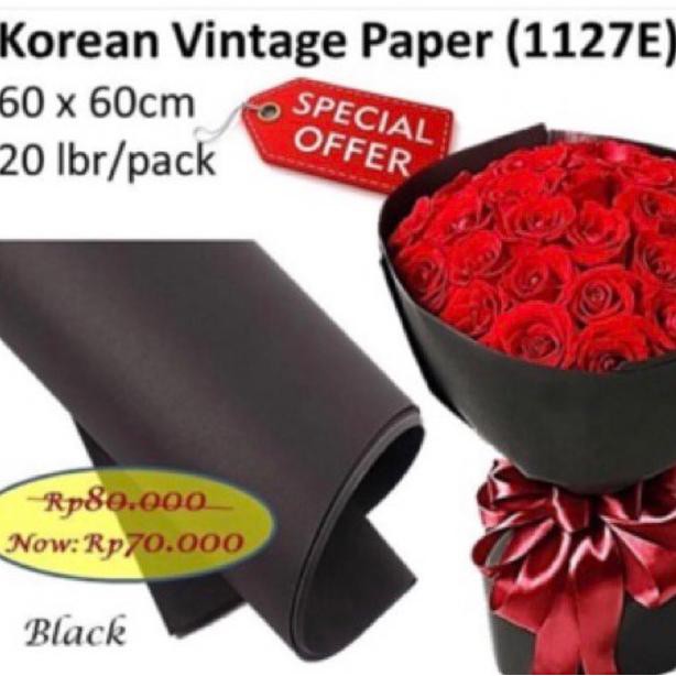 

Terl4Ris Korea Vintage Paper Kertas Bunga Florist Wrapping Barang Flor Patio789