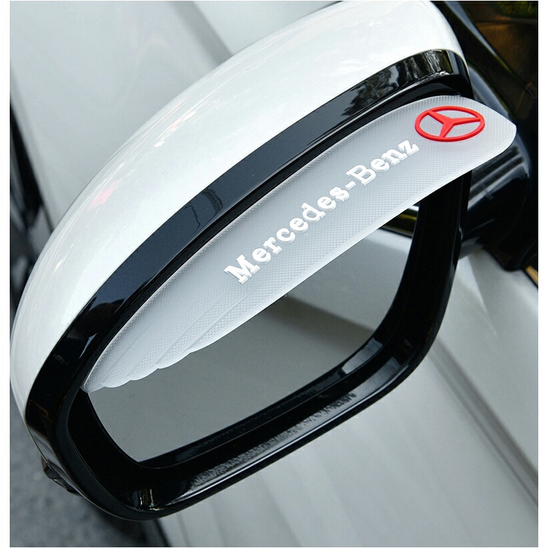 Talang Air Spion Mobil Motif Sporty Topi Penahan  Pelindung Spion Mobil Motif