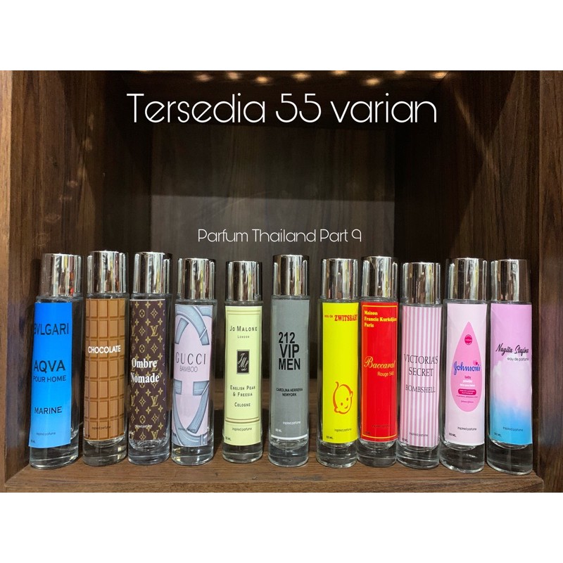 TERMURAH Parfum Thailand Best Seller 55 ml parfum thailand inspired parfum termurah thailand grosir