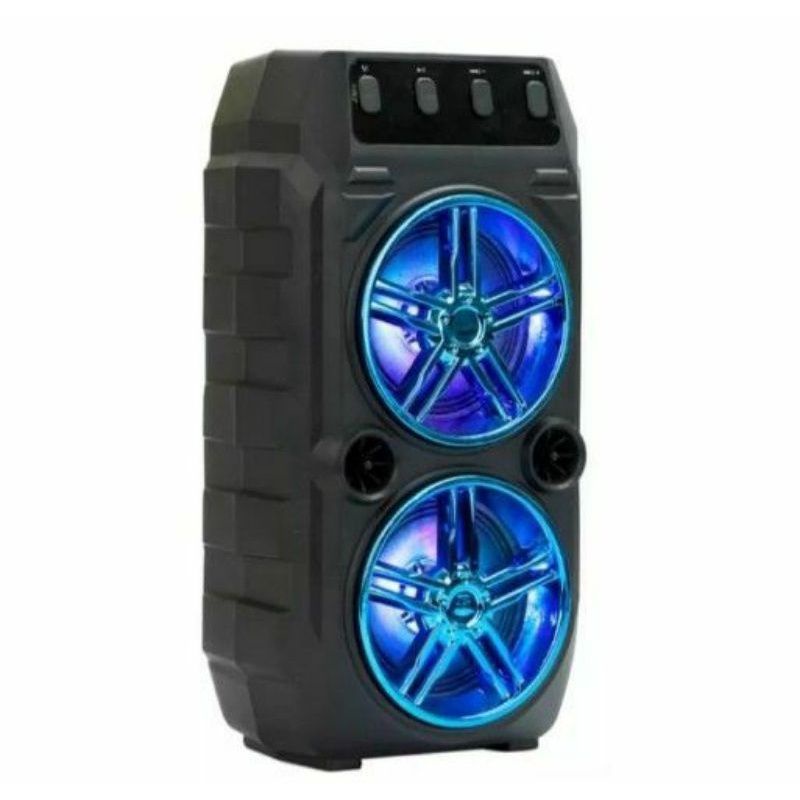 Speaker Portable Bluetooth Xtm 2010 Dual Speaker Free  Mic Karaoke/Salon Aktif  Wireless Radio Fm Speaker Wireless Portable Super Bass
