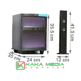 Speaker Aktif 2.1 untuk Komputer dan TV Fenda F&D T200X