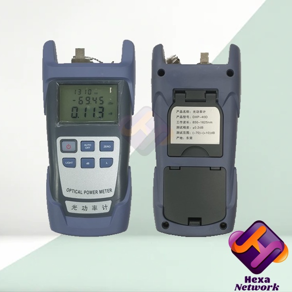 OPM Optical Power Meter | Alat Ukur Redaman Fiber Optic