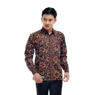 58 Model Baju Batik Anak Muda Lengan Panjang Terbaru