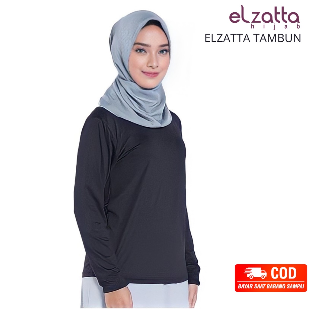 Elzatta Inner baju dalaman muslim Wanita Tunaya Yasmin Elzatta Polos