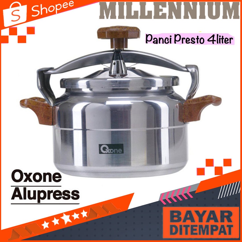 Panci Presto Oxone Panci Presto Oxone Pressure Cooker 4 Liter Oxone OX 2004