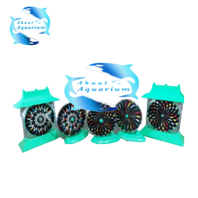 HIASAN GELEMBUNG AQUARIUM MODEL KINCIR / MAINAN AERATOR AQUARIUM