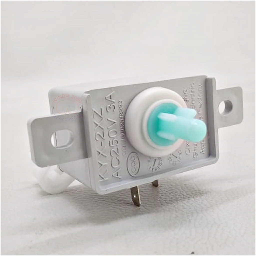 TIMER SELECTOR DRAIN AQUA KOTAK KYK-2XZ | SELECTOR SWITCH WASH / DRAIN MESIN CUCI AQUA 3 PIN