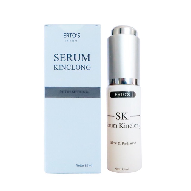 100 Original Serum Kinclong Sk Ertos Whitening Pemutih Wajah Erto S Indonesia