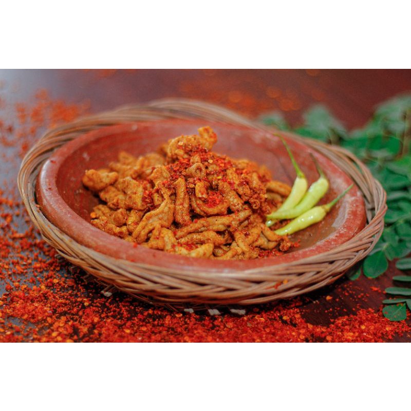 

KERIPIK USUS PEDAS DAUN JERUK KRISPY