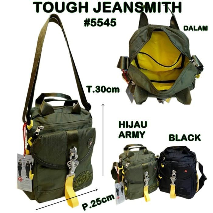 Hot Sale! TAS SELEMPANG PRIA TOUGH JEANSMITH 5545 TAS SELEMPANG PRIA