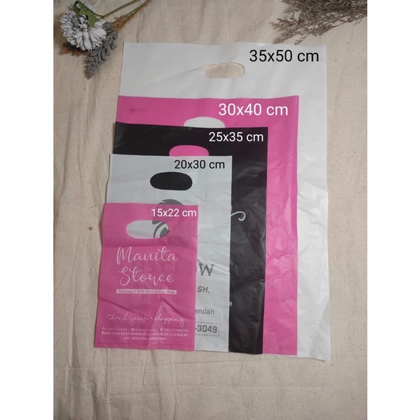 

PLASTIK PLONG 25x35CM BER SABLON CUSTOM OLSHOP MURAH DAN BERKUALITAS/PLASTIK SABLON/PLASTIK CUSTOM