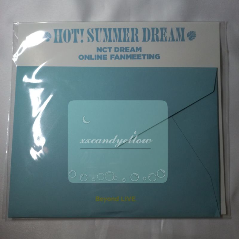 [OFFICIAL] AR TICKET NCT DREAM HOT SUMMER JAEMIN UNSEALED