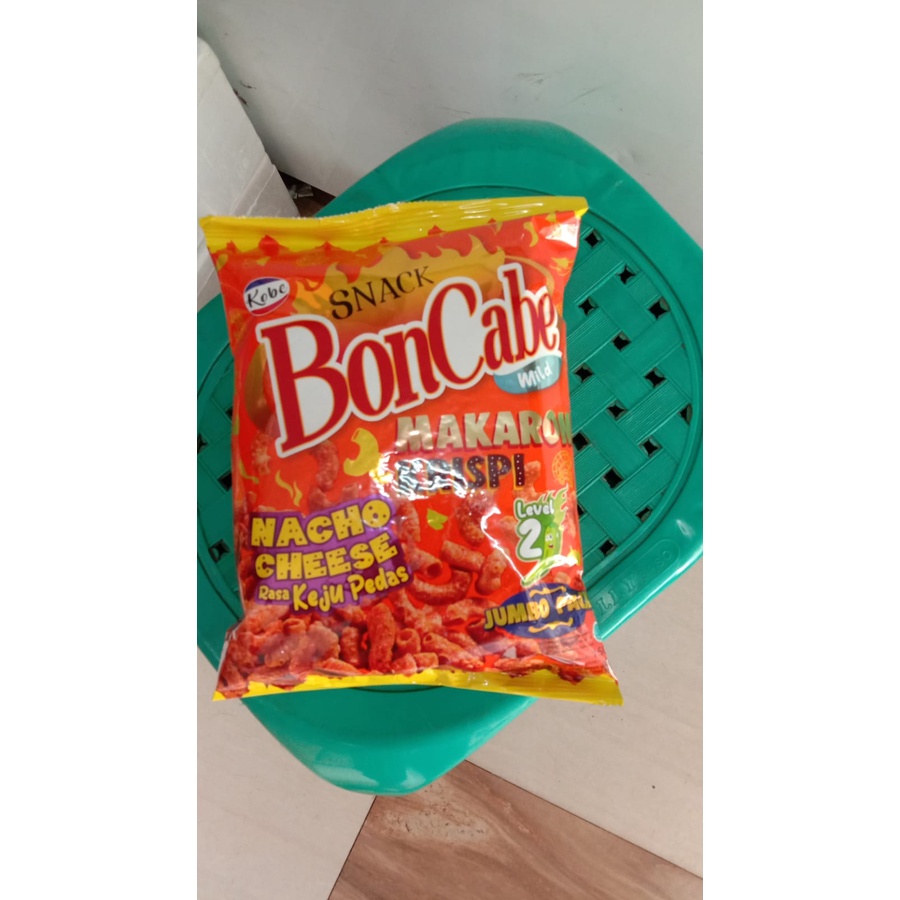 KOBE Bon Cabe Snack Makaroni KEJU Level 2 150 G