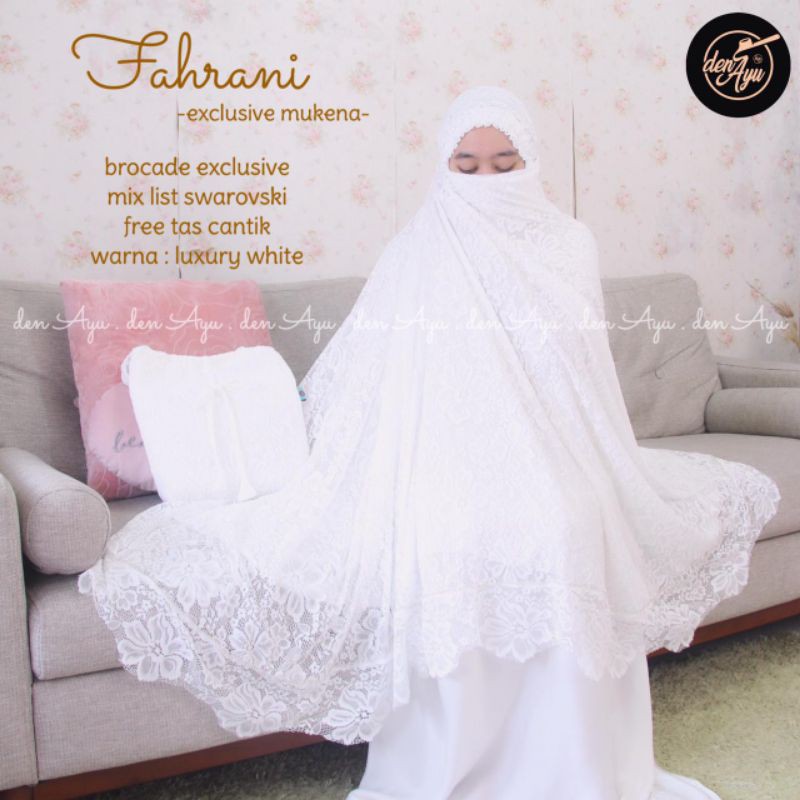 Mukenah exlusive /Mukenah Mahar fahrani