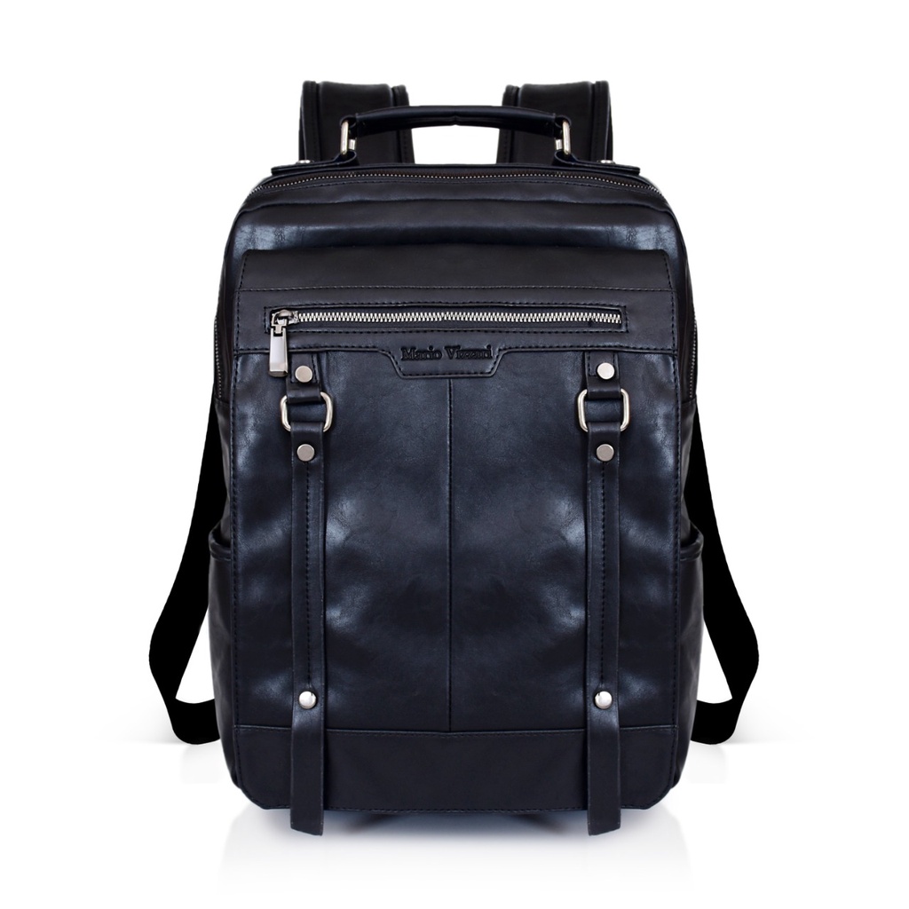 Tas Ransel Pria Kulit Mario Vizzari Alexander (80-880) - Laptop