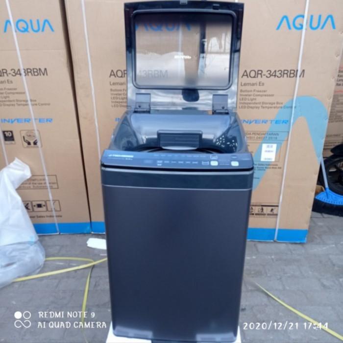 Mesin Cuci Sharp 1 Tabung J-Tech Inverter Es-M9500Xt-Sa 9,5Kg