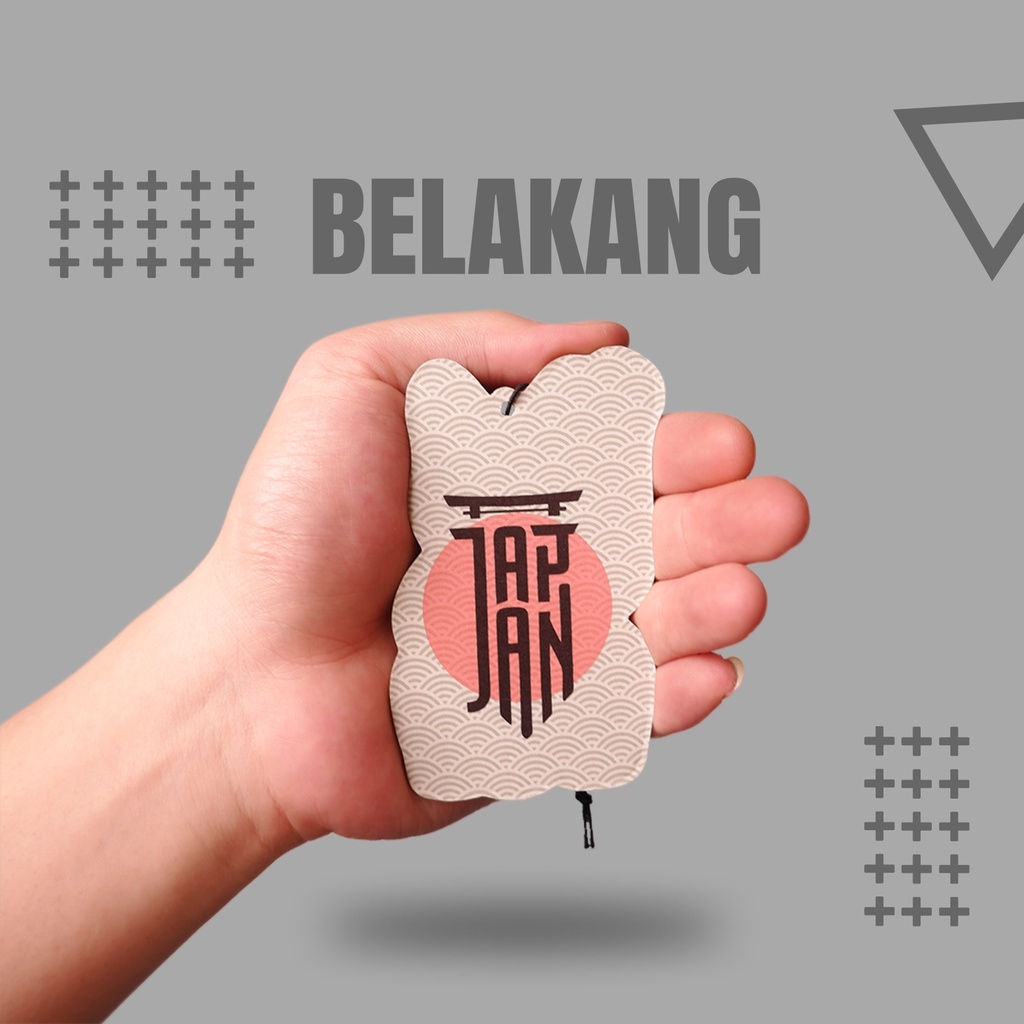Parfum Pengharum Pewangi Aksesoris Interior Mobil Gantung Mewah Premium dan Ruangan Gantung Mewah KUCING JEPANG