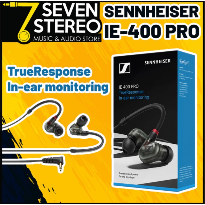 Sennheiser IE400 PRO - IE 400 PRO In Ear Monitor