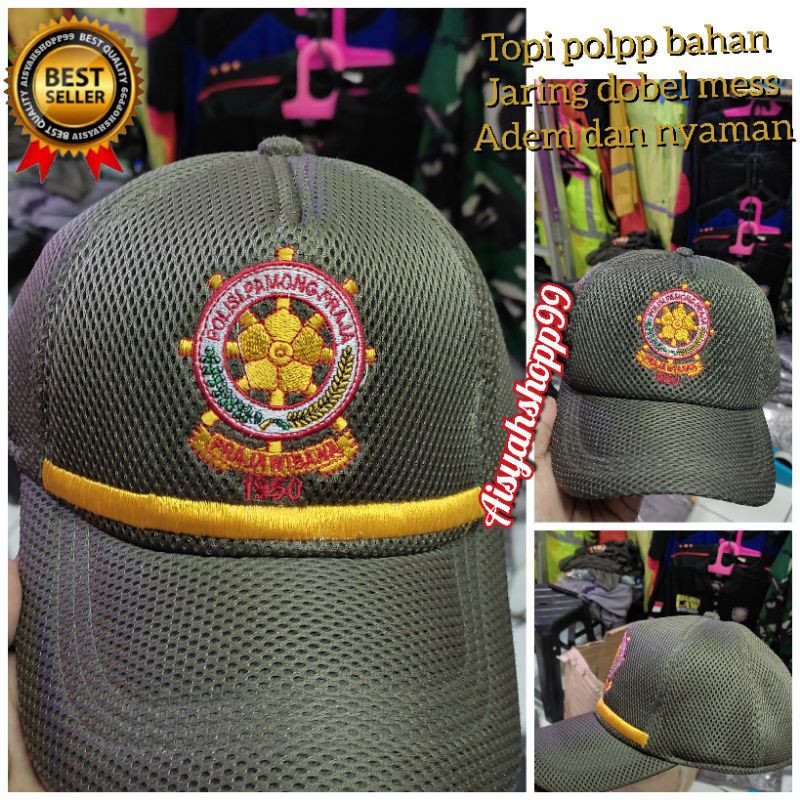 TOPI POLPP BAHAN JARING POLPP/GOL 1 GOL 2