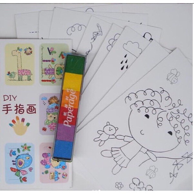 

Hot Sale Finger Paint Ink With Trial Paper - Cat Jari Anak Bisa Dicuci Hemat