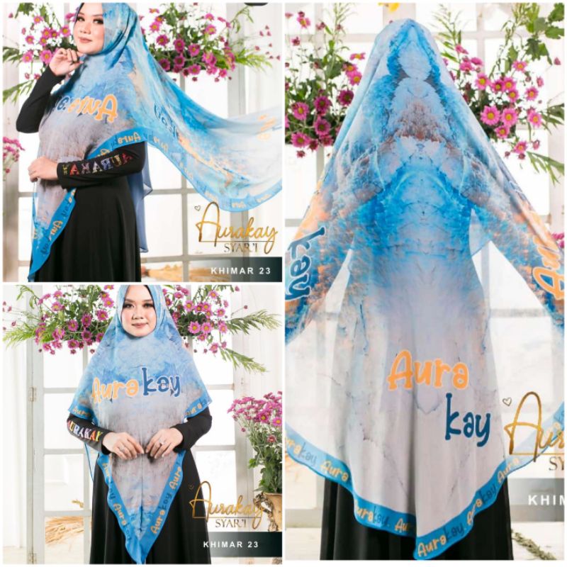 DRESS DN KHIMAR 23 PREMIUM BY AURAKAY