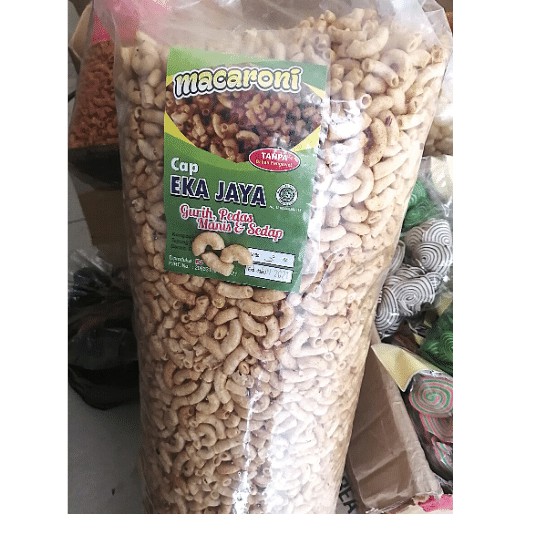 

Makaroni Pedas Manis Eka Jaya 3 kg