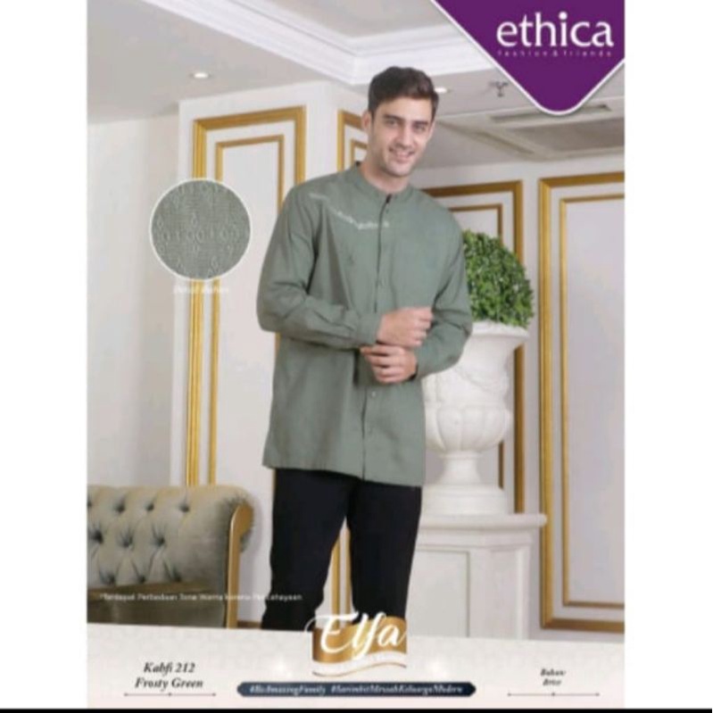 Ethica Koko Ayah Kahfi 212 Frosty Green