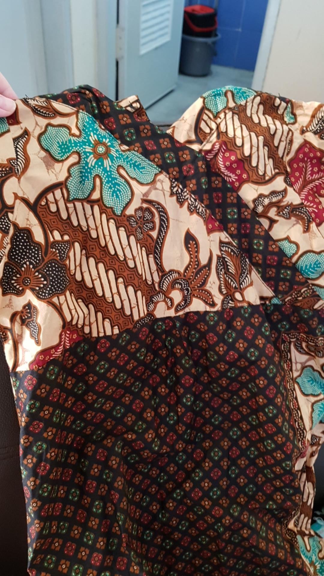 Dress Anak Sogan Hitam / Dress Anak Batik / Batik Anak / Batik Murah