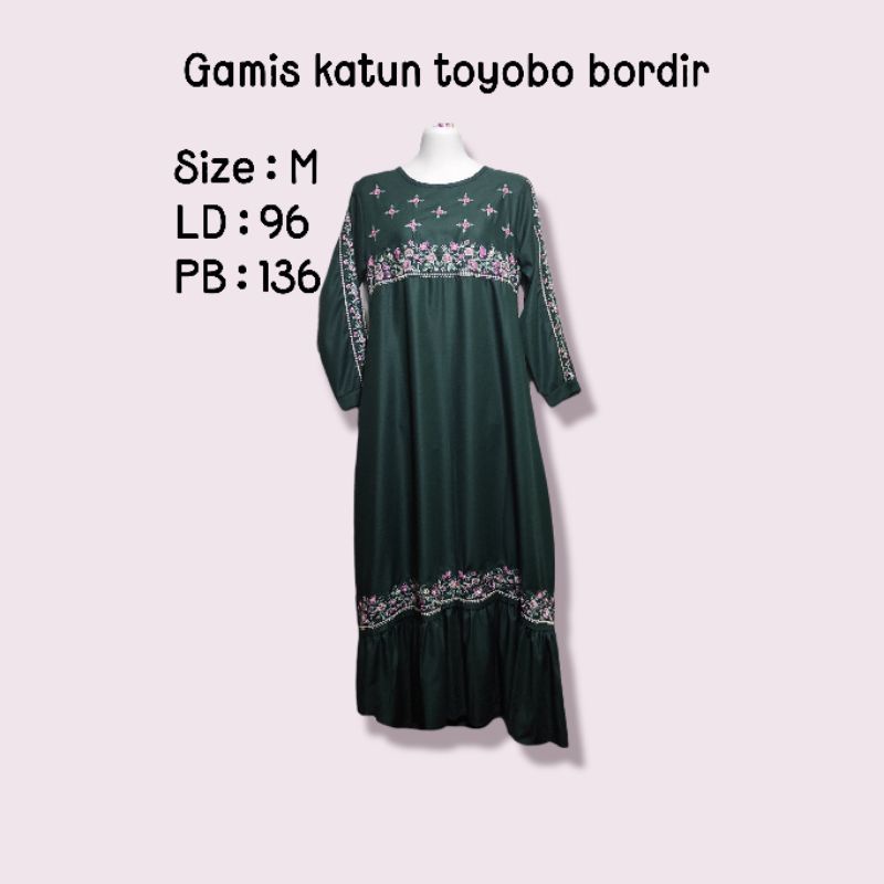 GAMIS MADINA//TOYOBO BORDIR