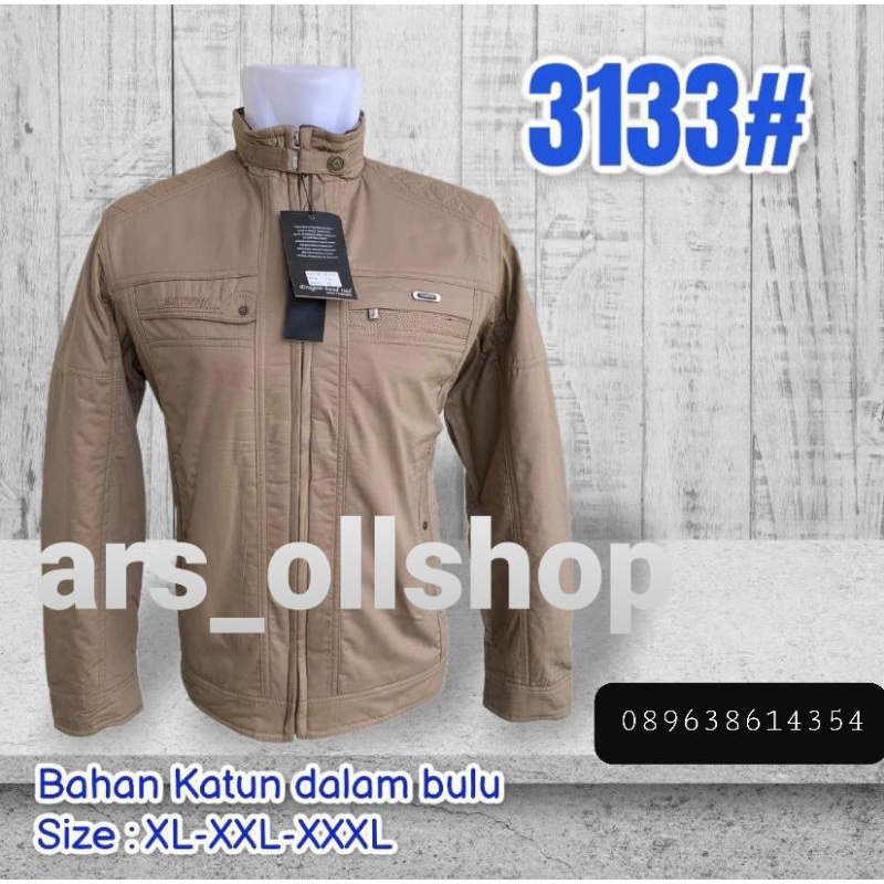 JAKET KANTUN DHT PRIA IMPORT BULU/JAKET KATUN PRIA IMPORT ORIGINAL