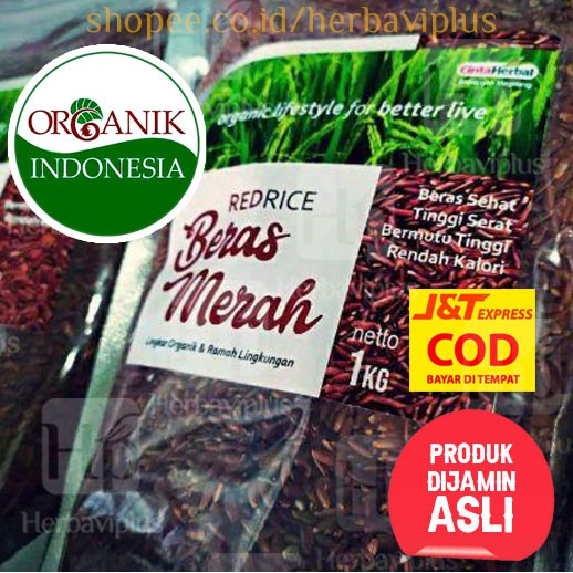 

Beras Merah Organik Ramah Lingkungan (BERSERTIFIKAT ORGANIK INDONESIA)