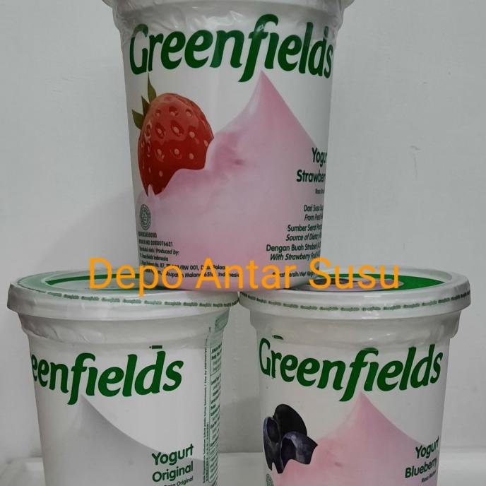 

(BISA COD) Greenfields Yogurt 1Liter BERMUTU Kode 174