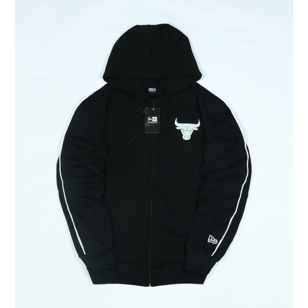 JAKET SWEATER HOODIE ZIPPER CHICAGO BULLS FADE SIMPLE UNISEX GOOD QUALITY