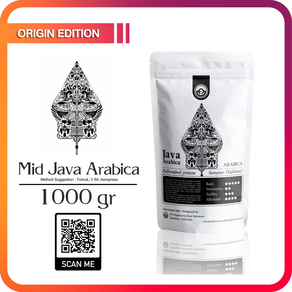 

KOPI MID JAVA ARABICA-1Kg