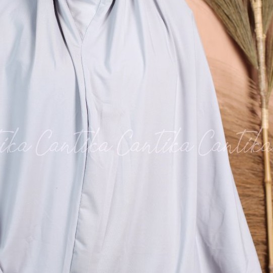 Khimar Jilbab Nicob Shiren Ori Cantika-ABU MUDA