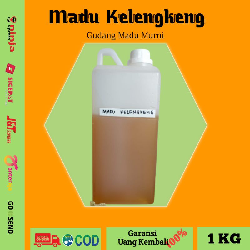 

(COD) Madu Murni Asli Nektar Bunga Kalengkeng 1kg Madu Premium Original Tanpa Proses Campuran