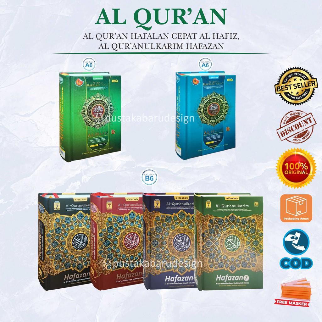 Al Hafiz Al Quran Ukuran A6 Terjemah Hafazan 7 Hafalan Perkata Tajwid Cordoba