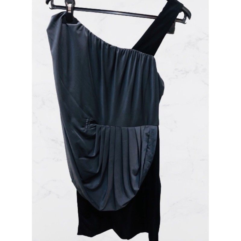 Dress One Shoulder Mini Scuba