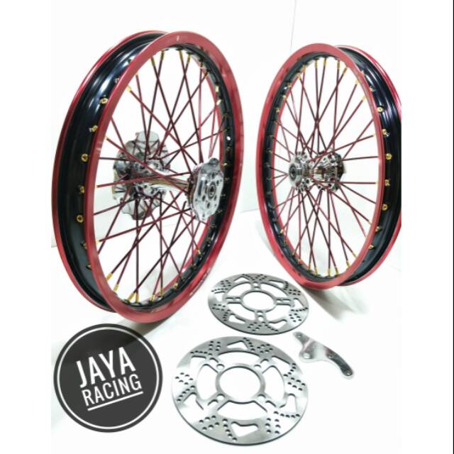 velg TDR ring 17 Lebar 160 140 Cb 150 R - Cbr 150 R - Vixion new Sepaket lengkap plus stel