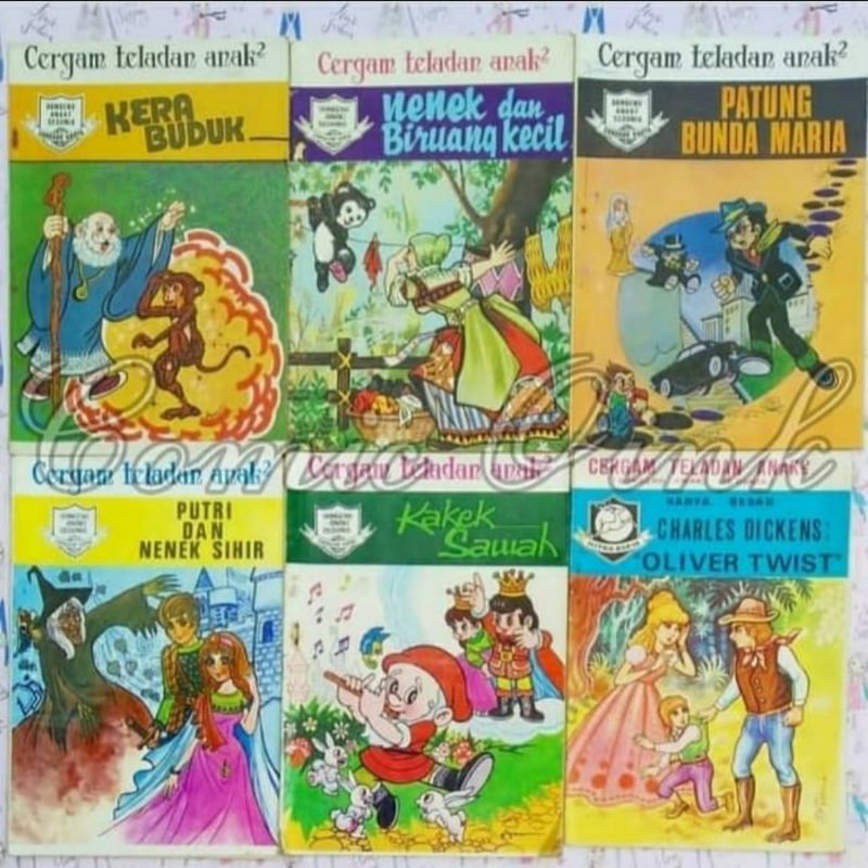 Cergam Anak - Anak Teladan