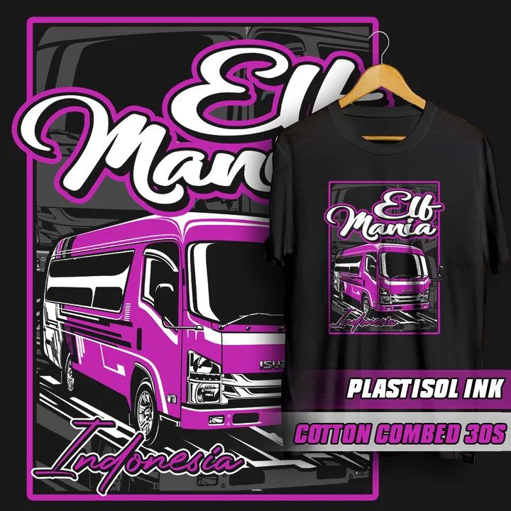 [ORIGINAL] Kaos Elf Mania Indonesia Travel NLR Kaos travel kaos