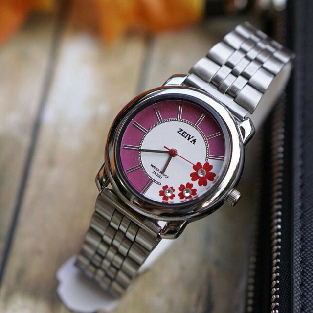 JAM TANGAN WANITA ZEIVA RANTAI 2051 ORIGINAL