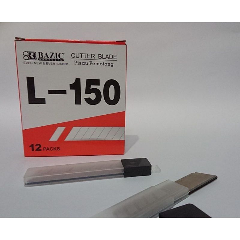 

Bazic Refill Kater Cutter Blade Besar L-150 Isi 5 pcs Berkualitas